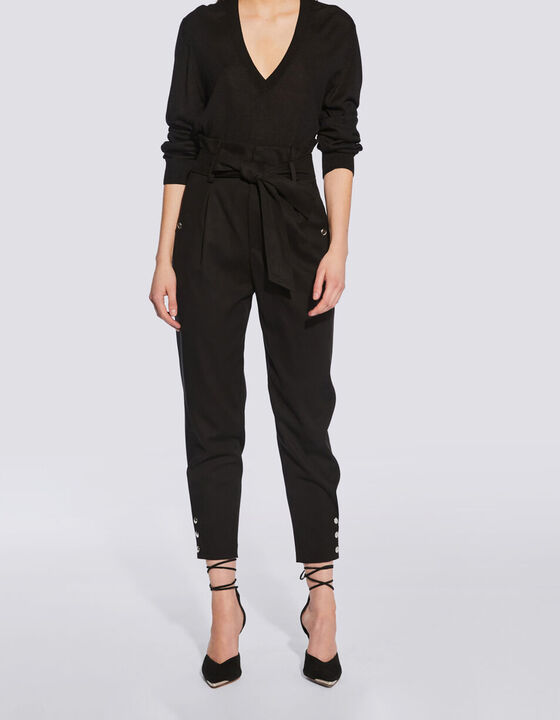 DRIVE RELAXED V NECK SWEATER